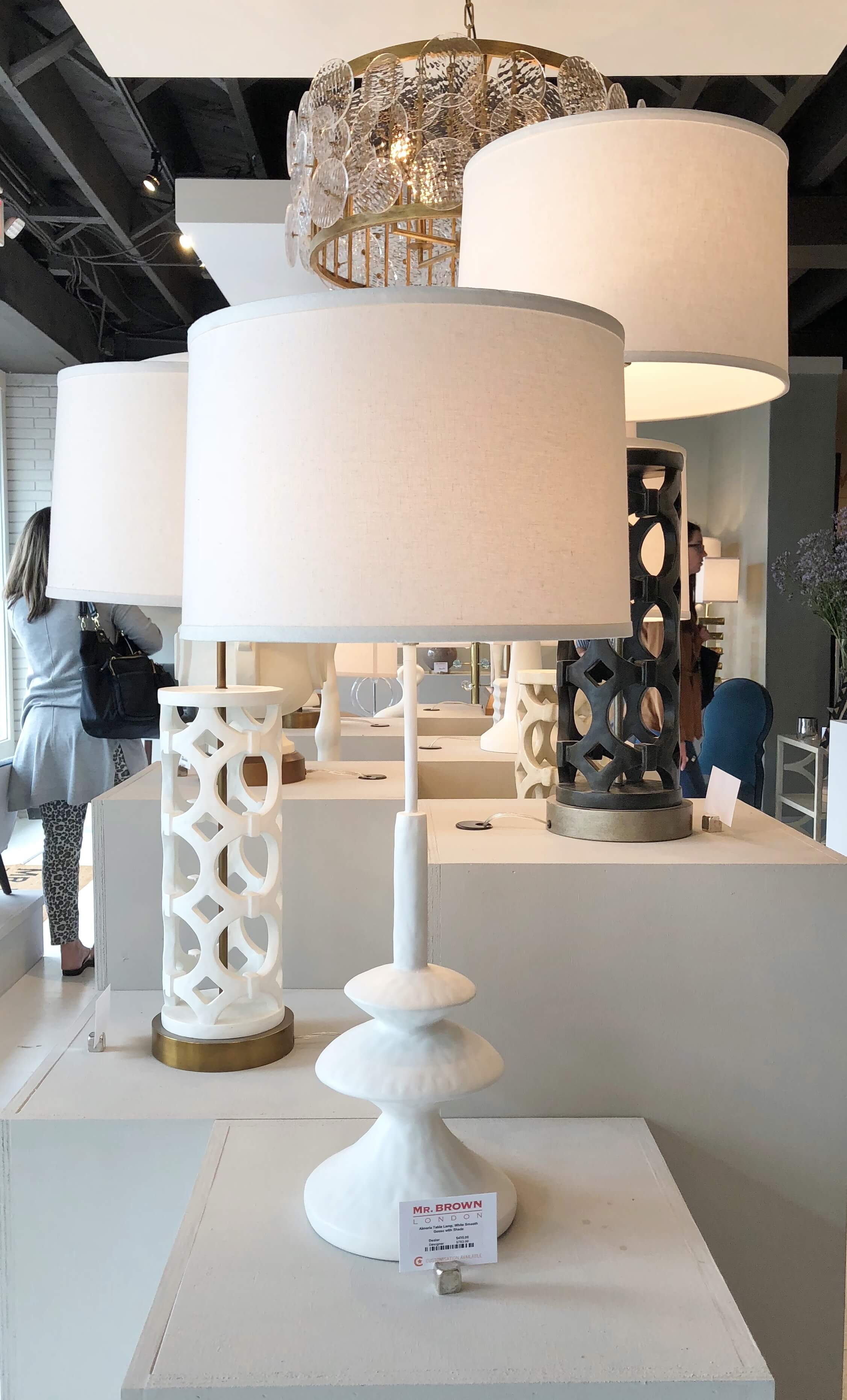 ON TREND - White Plaster Or Gesso Finished Lighting And Home Decor For A  Fresh, Modern Look! — DESIGNED